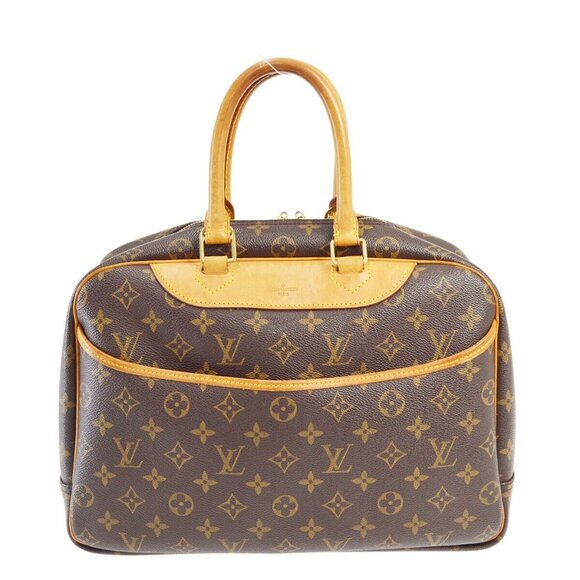 Louis Vuitton DEAUVILLE BOWLING BUSINESS HANDBAG MONOGRAM